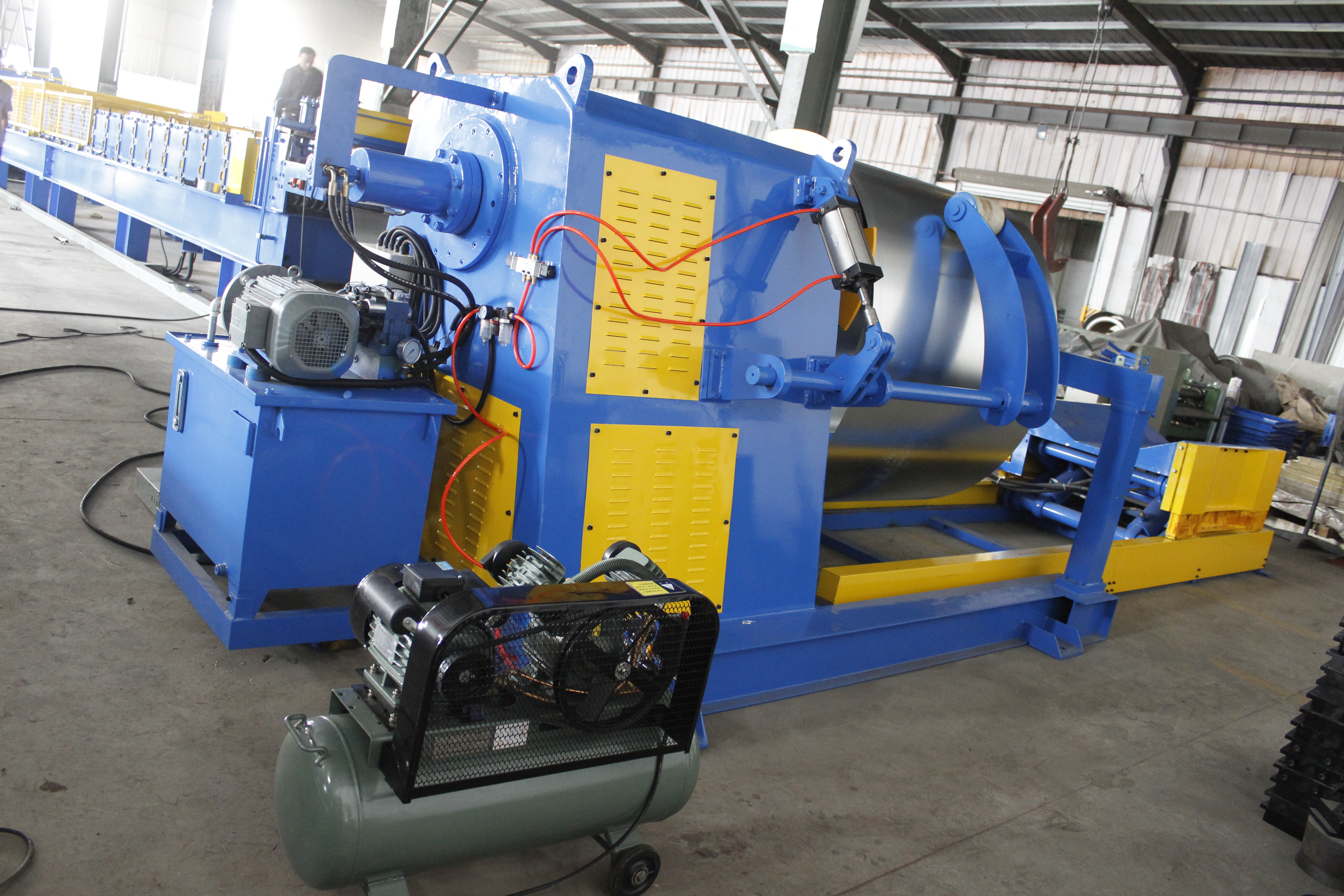 10T油圧デコイラー裏面