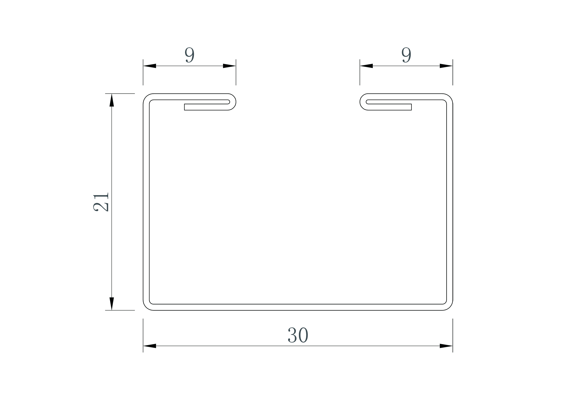Profile Drawing プロファイル図